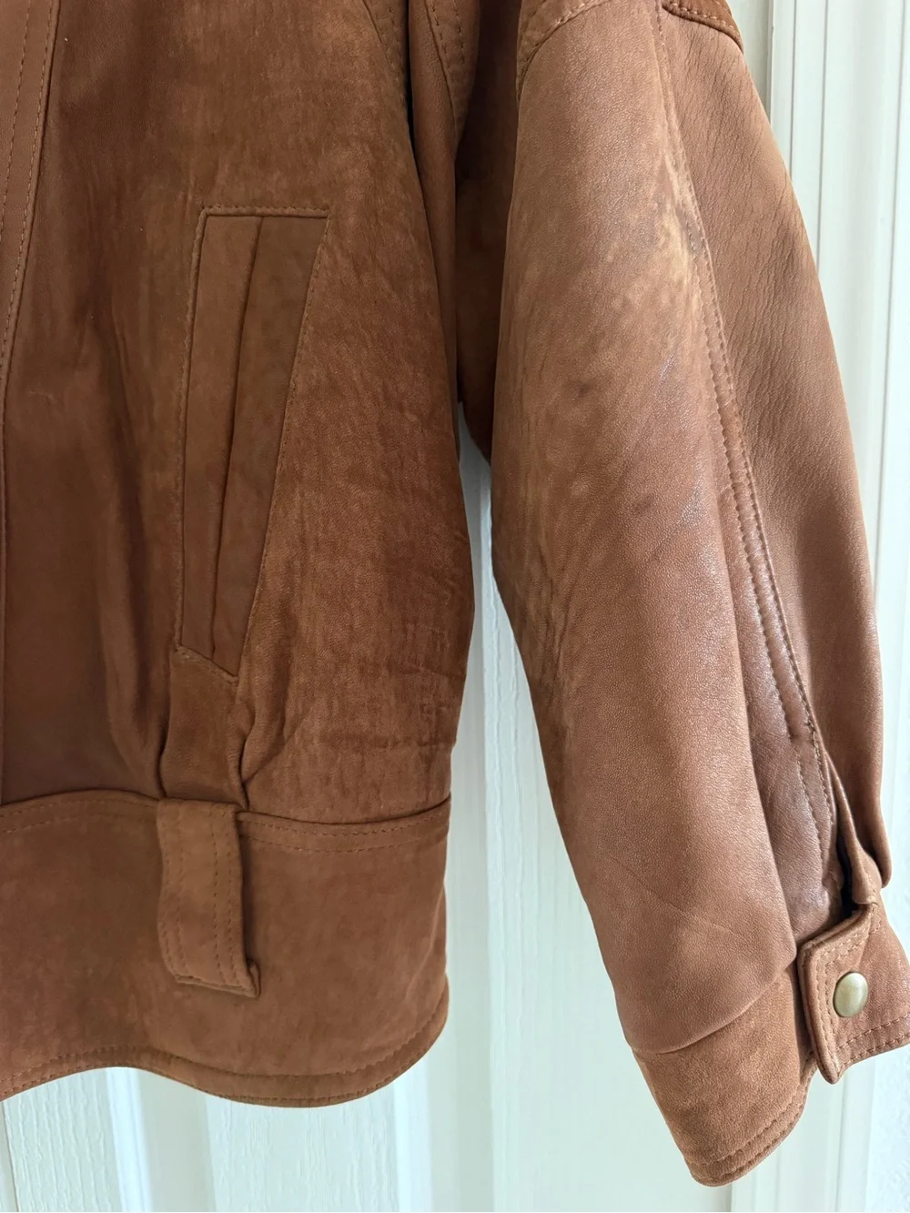 Vintage Fashions by Rose Suede Leather Jacket